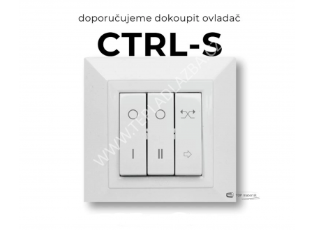 Aerauliqa CTRL-S - ovladač pod omítku